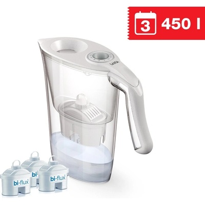 Filtračná kanvica Laica Norma starter pack J9073A4, biela (8013240707068)