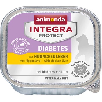 Animonda Integra Protect Cat Diabetes - пилешки дробчета 100 г