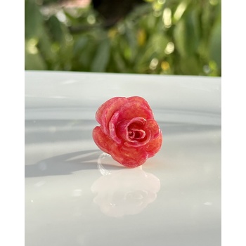 Meganflo Пръстен Роза Сребро