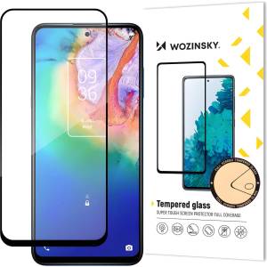 Wozinsky защитно закалено стъкло за TCL 20 5G - Черен KP24281
