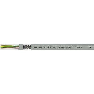 Helu 20030-1000 datový LiYCY 3 x 0.25 mm² šedá 1000 m
