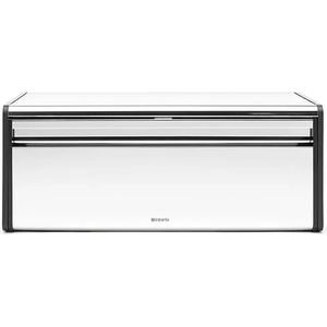 Brabantia Кутия за хляб Brabantia Fall Front Brilliant Steel / Matt Black (646848)