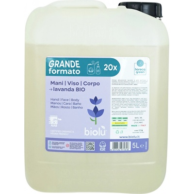 Biolù Levanduľové tekuté mydlo 5 l