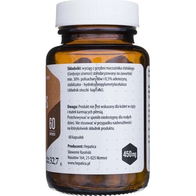 Hepatica Cordyceps 60 kapsúl