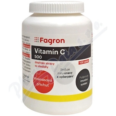 Fagron Vitamín C 500 100 tabliet