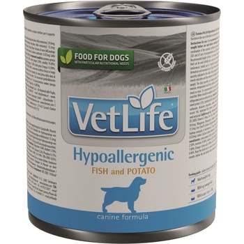 Vet Life Dog Hypoallergenic Fish & Potato 300 g