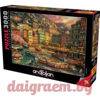 Image 1 of Anatolian Пъзел anatolian 4914 - 3000 части - Пристанище в Италия (p4914)