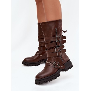 Step in style Дамски ботуши до коленете модел 217749 Step in style