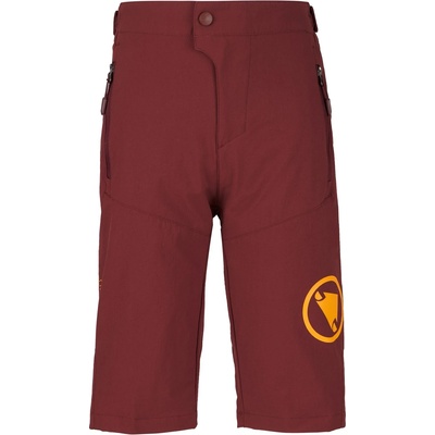 Endura Детски шорти за колоездене Endura Kid's MT500 Short Cycling bottoms - End Mahogany - размер 7/8 Years (755-0191-0211)