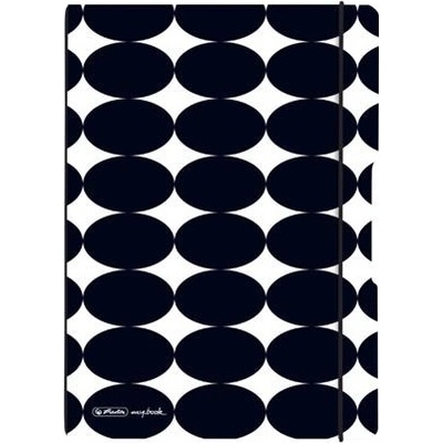 Herlitz Sešit flex A5 tečky Just Black