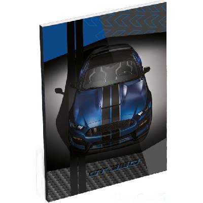 Тефтер Lizzy Card - Ford Mustang GT, формат A7 (16793)