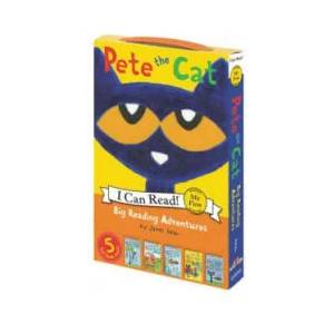 Pete the Cat: Big Reading Adventures: 5 Far-Out Books in 1 Box! (ISBN: 9780062872593)
