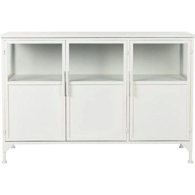 White Label Miya 35 x 80 cm biela kovová