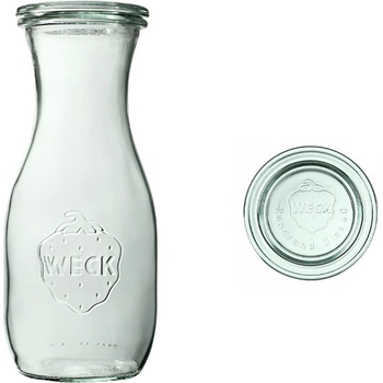 Sklenice WECK Karafa s víčkem 6 x 530 ml