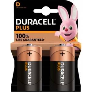  Батерии Duracell размер D - Алкални батерии с дълъг живот
