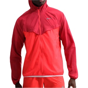 Nike Мъжко яке за бягане Nike Dri-Fit UV Stride Jacket Running jacket - Team Crimson / Light Crimson / Reflective Silver (003-3258-0513)
