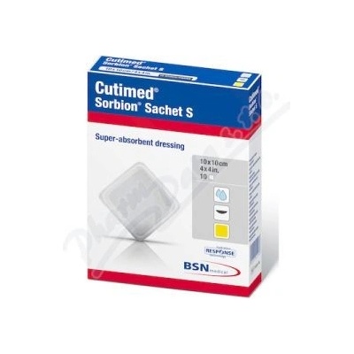 Cutimed Sorbion 10 cm x 10 cm 10 ks 7323206