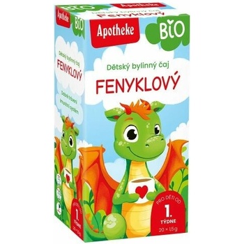 Apotheke Bio bylinný feniklový 20 x 1,5 g