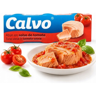Calvo Tuniak v paradajkovej omáčke 3 x 80 g