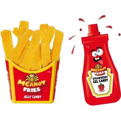 Vidas Candy MCandy Želé hranolky s gelem 70 g