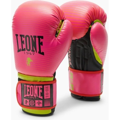 LEONE 1947 Боксови Ръкавици Leone Waves Pink - 10 oz