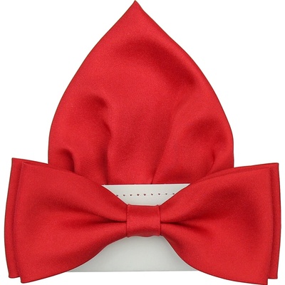 Quentino pánský matný s kapesníčkem PMSK13M červený – Zboží Dáma