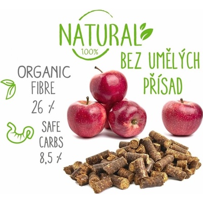 Dromy Jablečné pamlsky bezobilné 1 kg