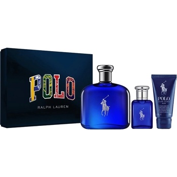 Ralph Lauren Polo Blue Комплект (EDT 125ml + EDT 15ml + H&B Wash 50ml) за Мъже