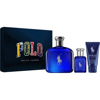 Ralph Lauren Polo Blue Комплект (EDT 125ml + EDT 15ml + H&B Wash 50ml) за Мъже