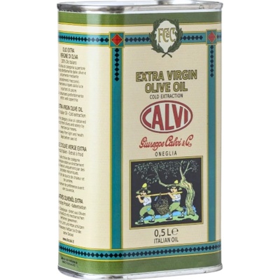 Calvi plechový olivový olej extra panenský 0,5 l