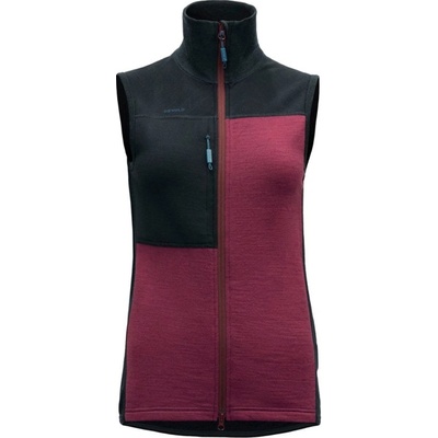 Devold Nibba Merino Vest Wmn Ink/Beetroot