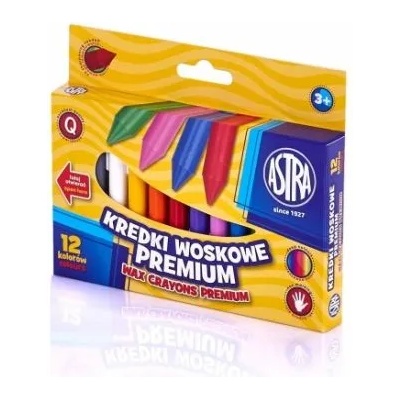 - Творчески комплект - Восъчни пастели - Премиум - 12 цвята (AS316111001)
