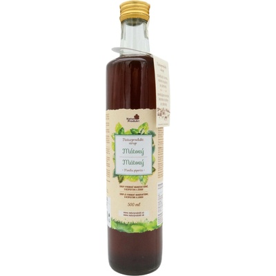 Naturprodukt Domácí sirup Mátový 0,5 l