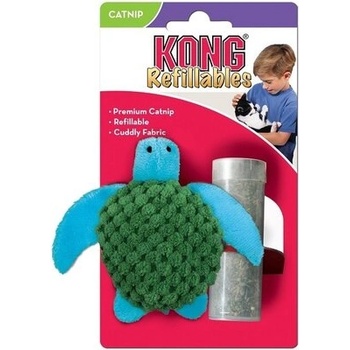 KONG Refillables костенурка - играчка за котка с кетнип