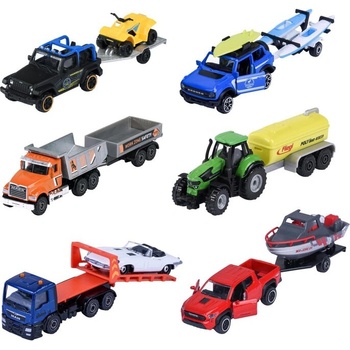 Majorette Колички City Trailer 6 модела, Majorette 8503002001