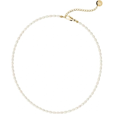 Furiosa Jemný perlový pozlacený náhrdelník SN-PEARLSIREN-G – Hledejceny.cz