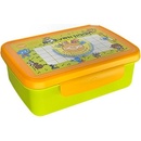 R&B Zdravá desiatujú komplet box zelená/žlutá