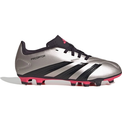 Юношески футболни бутонки Adidas Predator 24 Club Junior Flexible Ground Football Boots - Silver/Black