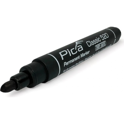 PICA Fixka s okrúhlym hrotom čierna classic 520