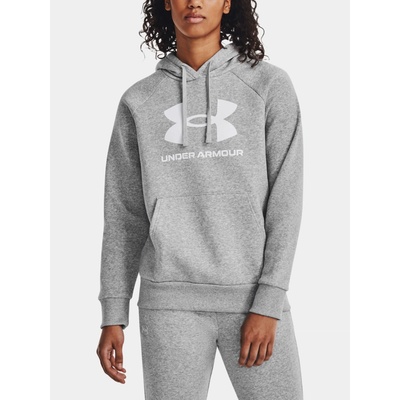 Under Armour mikina UA Rival Fleece Big Logo Hdy Wmn Gray
