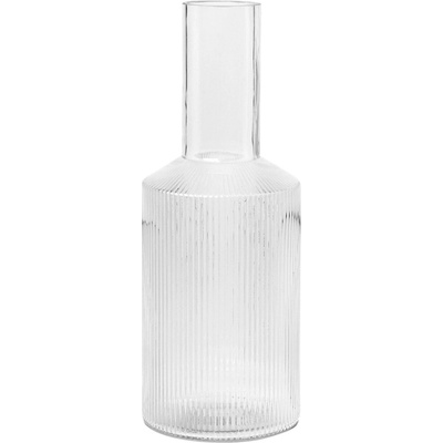Ferm Living Karafa Ripple 1 l, Clear, 5439