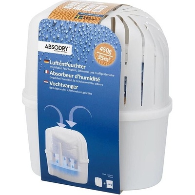 Everbrand Sweden Absodry Classic, pohlcovač vlhkosti pre miestnosť do 35 m3, 450 g