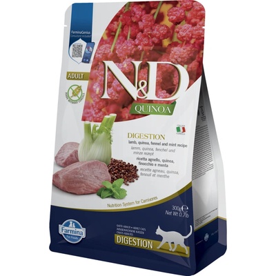 N&D CAT QUINOA adult digestion lamb 300 g