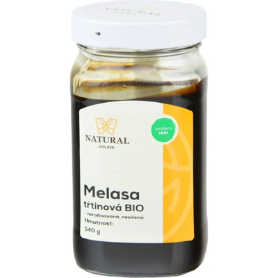 Natural melasa třtinová BIO 540 g