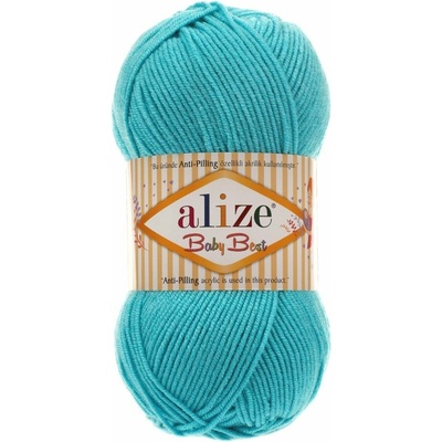 Alize příze Baby Best 287 tyrkysová