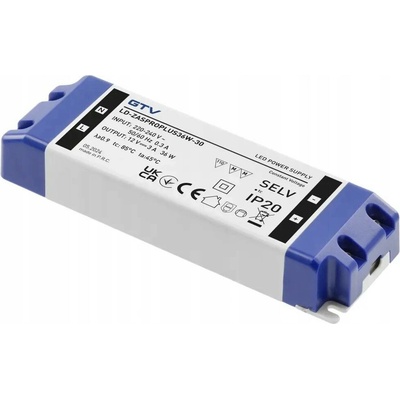 Napájecí zdroj pro LED GTV LD-ZASPROPLUS36W-30