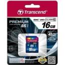 Transcend SDHC Premium 16GB UHS-I U1 TS16GSDU1