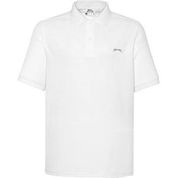 Image 1 of Slazenger Мъжка блуза с яка Slazenger Plain Polo Shirt Mens - White