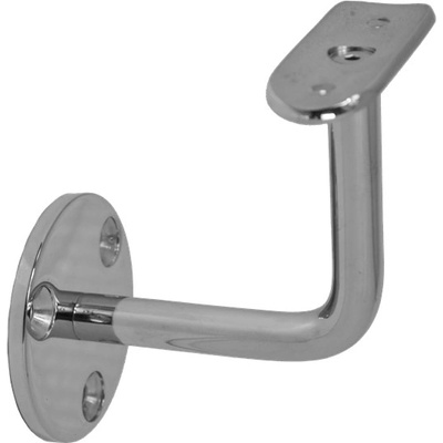 Držák madla na stěnu na trubku ø 42.4mm, leštěná nerez / AISI304