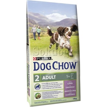 Image 1 of Dog Chow Adult Lamb & Rice 14 kg